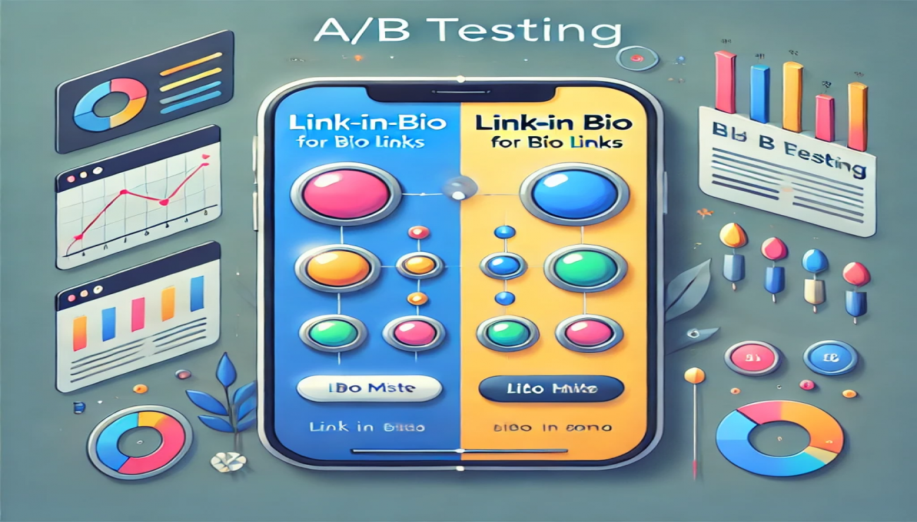 How do you run meaningful A/B tests on bio links?