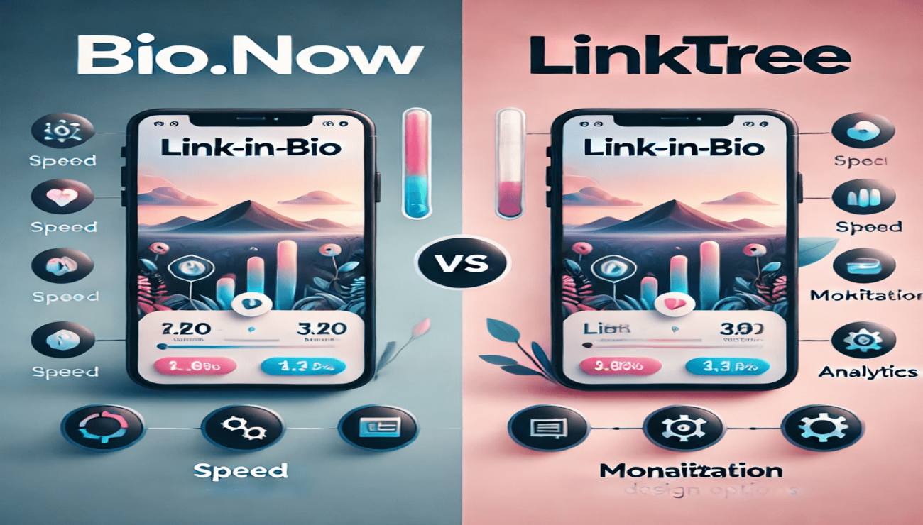 LinkTree vs. Bio.now: Why Bio.now is Better