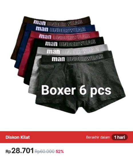 BOXER 6 PCS