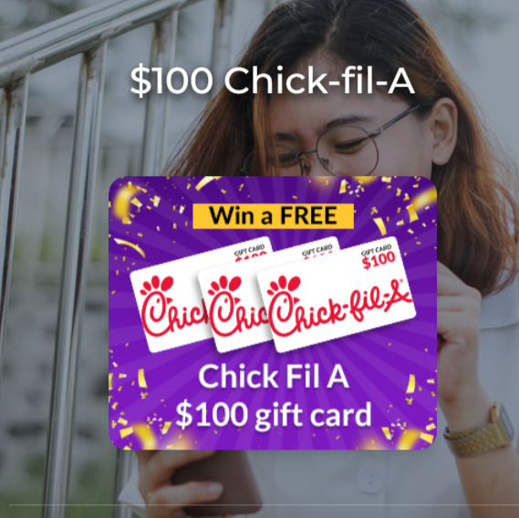 $100 Chick-fil-A Gift Card